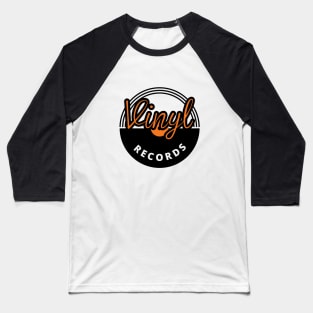 Retro vinyl records Baseball T-Shirt